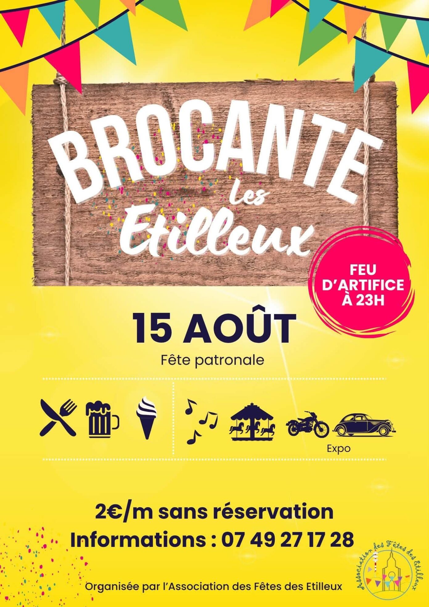 Brocante & Fête de village Les Étilleux Les Étilleux