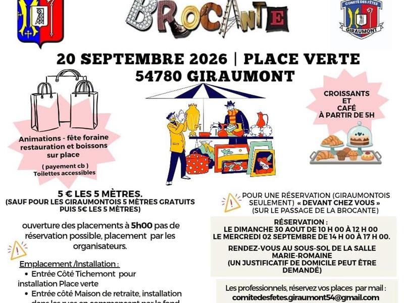 Brocante  Giraumont