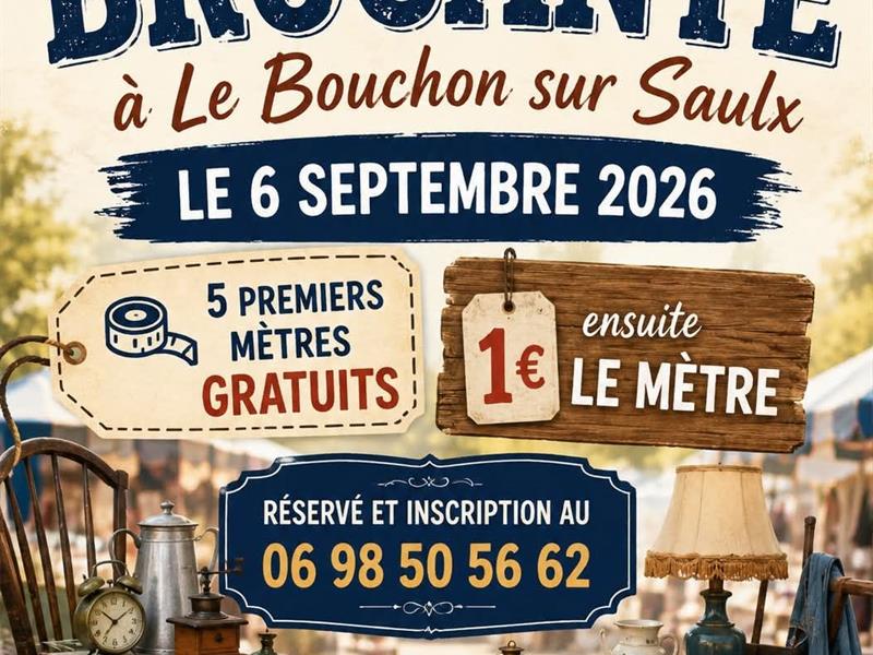 Brocante  Le Bouchon-sur-Saulx