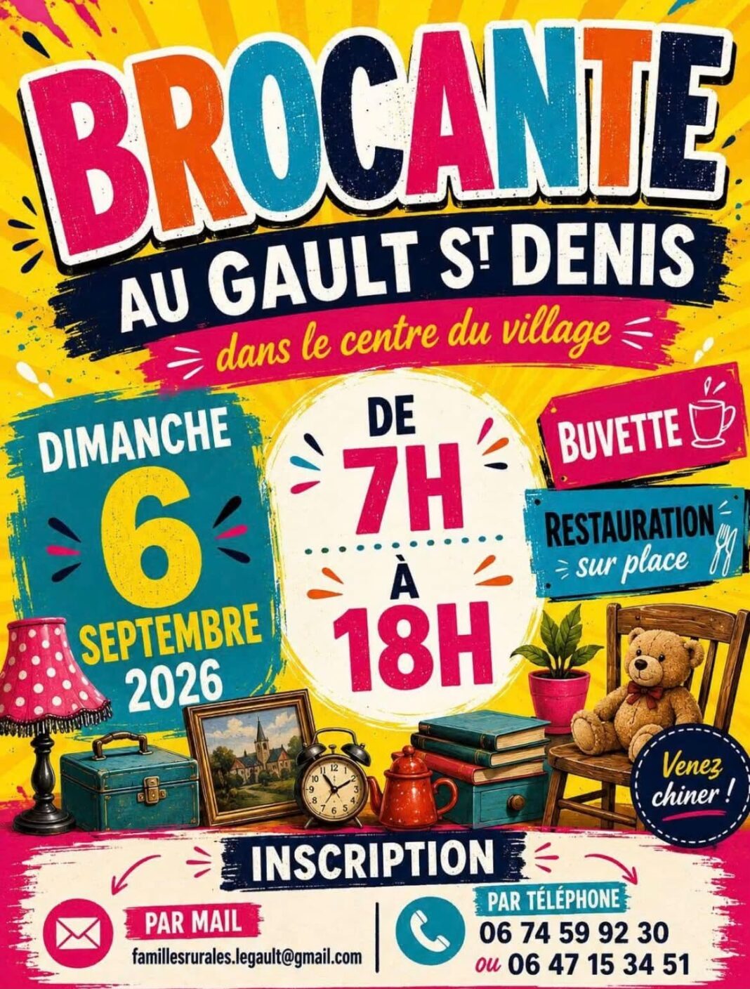 Brocante Le Gault-Saint-Denis