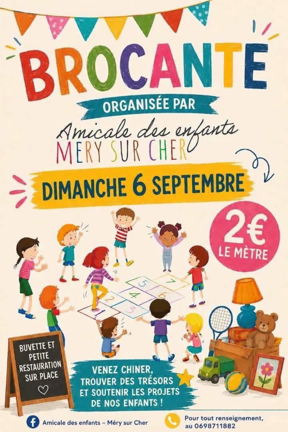 Brocante Méry-sur-Cher