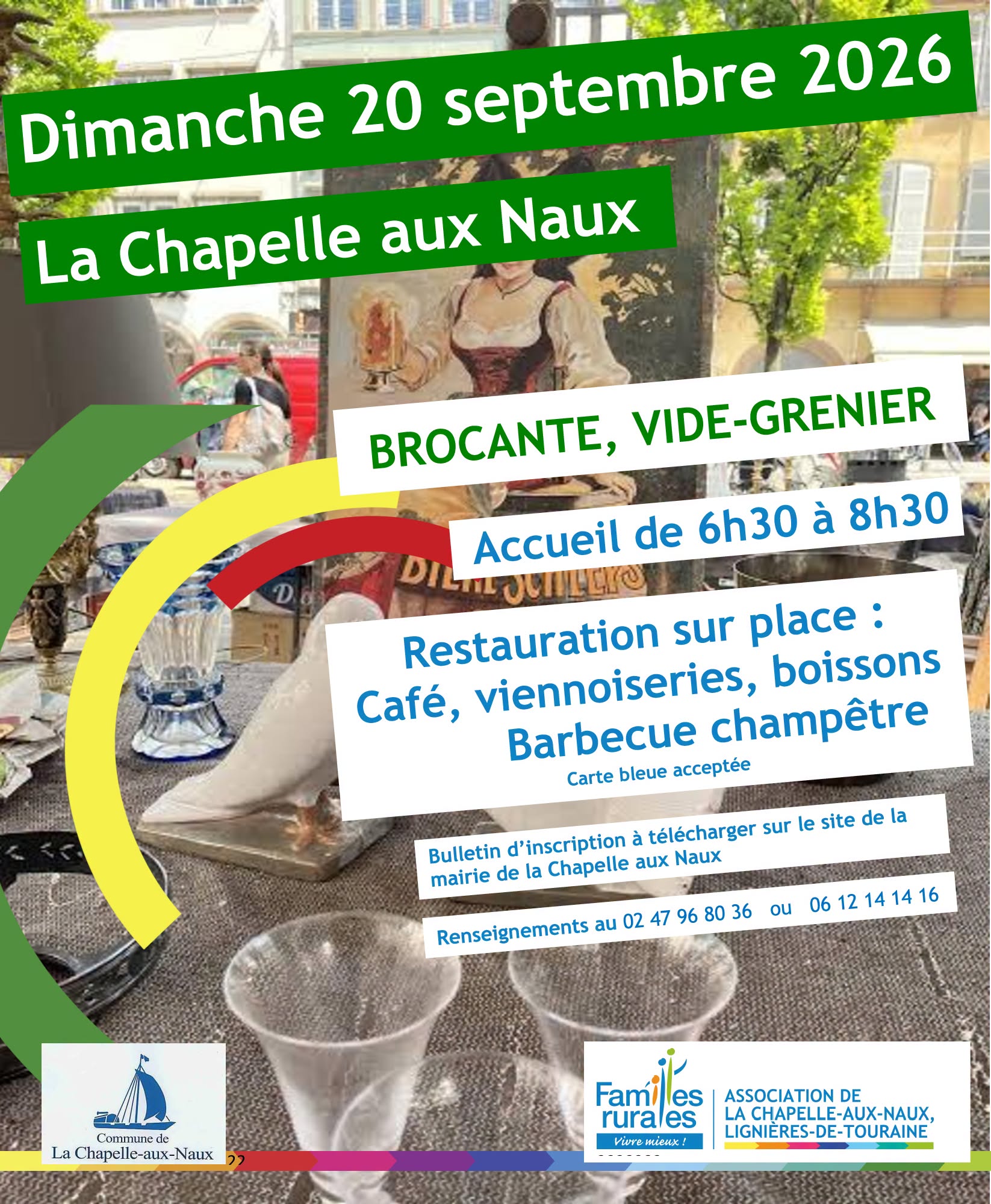 Brocante Vide-Grenier La Chapelle-aux-Naux 2026-09-20