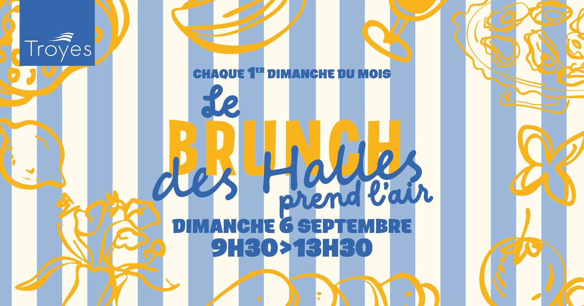 Brunch des Halles Marché central des Halles Troyes 2026-09-06