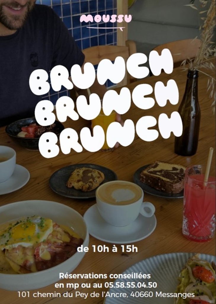 Brunch du dimanche moussu faim & soif Messanges