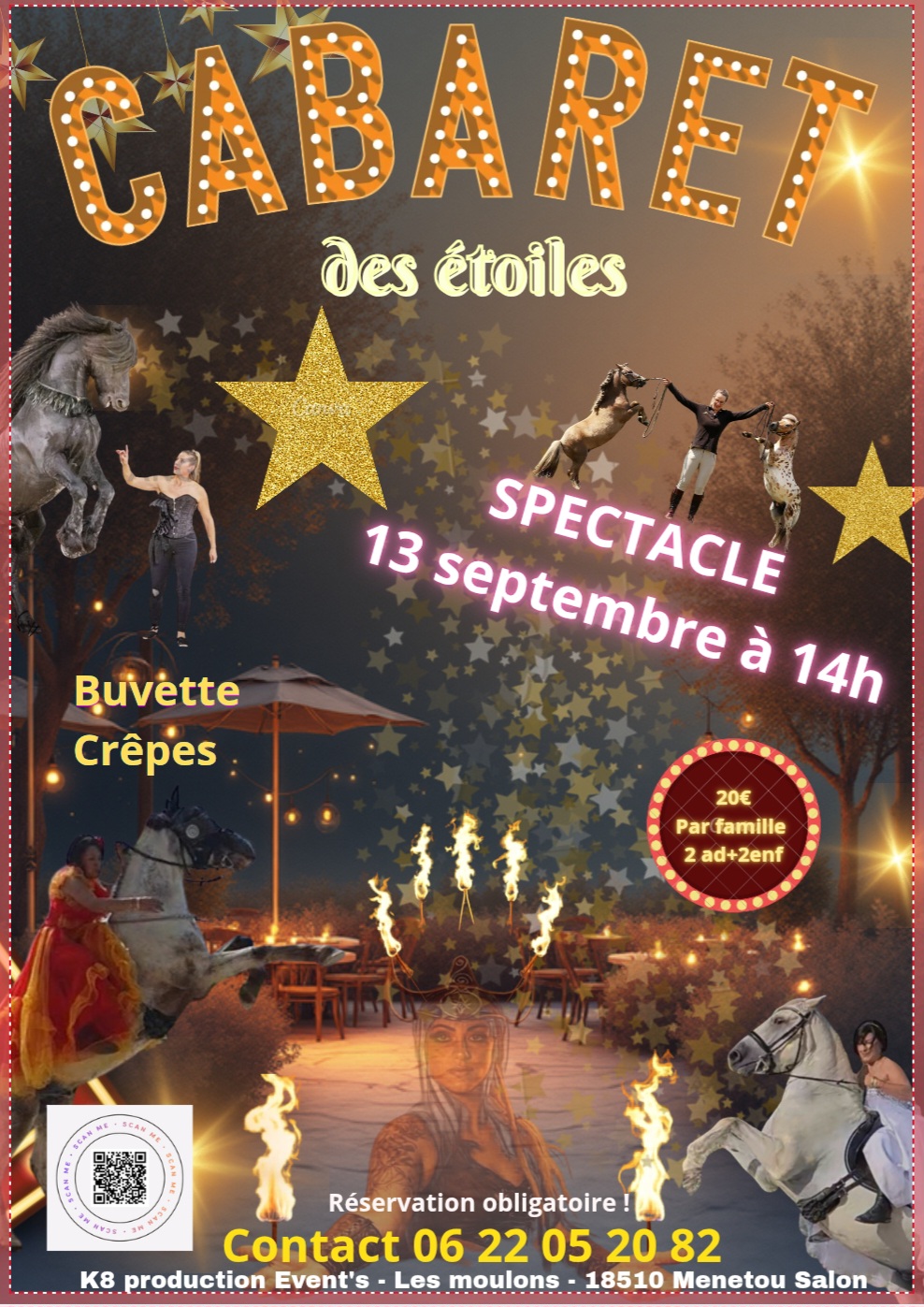 Cabaret des Étoiles Menetou-Salon
