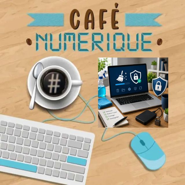 Café numérique : les bons réflexes pour nettoyer et sécuriser votre ordinateur, Ludomédiathèque Colette, Tourcoing