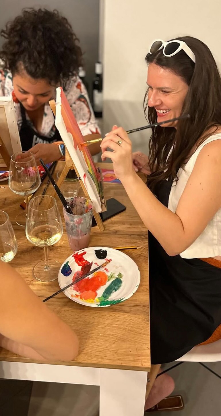 Café Peinture Chez Roxette Pimbo