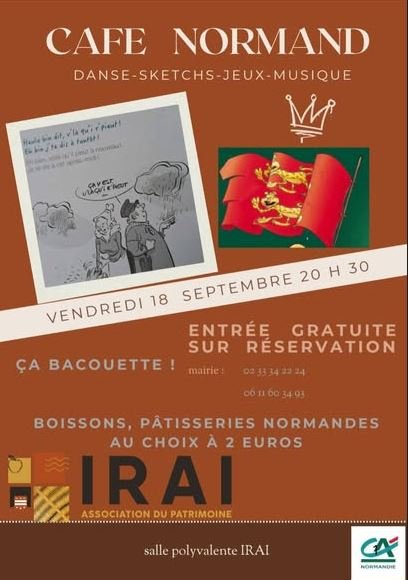 Soirée Café Normand IRAI IRAI