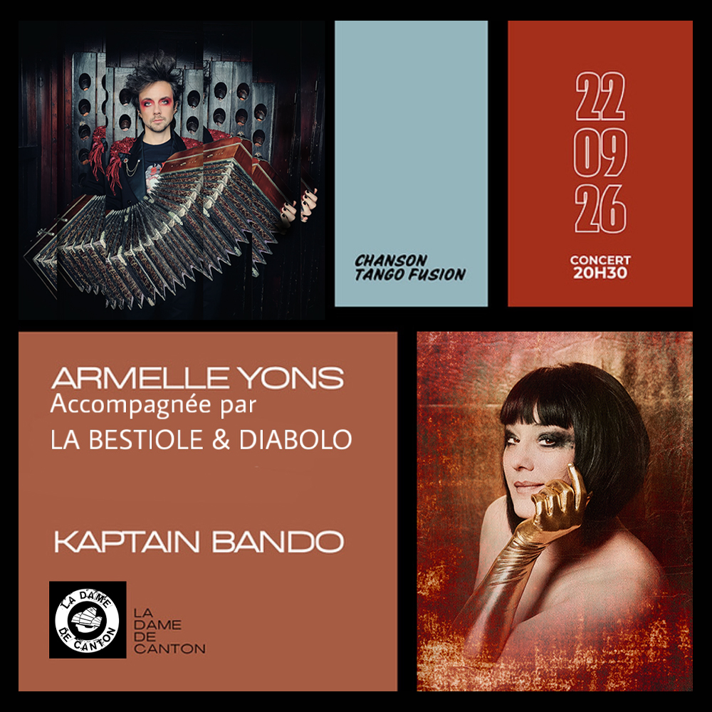 Concert Armelle Yons – Kaptain Bando la dame de Canton paris