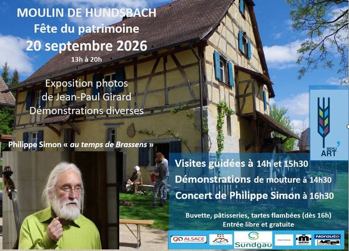 Célébrez le patrimoine au moulin à travers une visite guidée, Moulin de Hundsbach, Hundsbach
