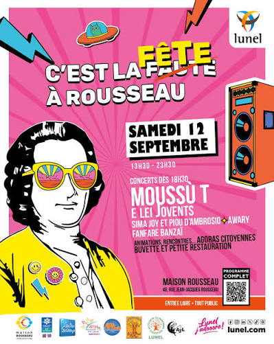 C&rsquo;EST LA FÊTE À ROUSSEAU !  Lunel