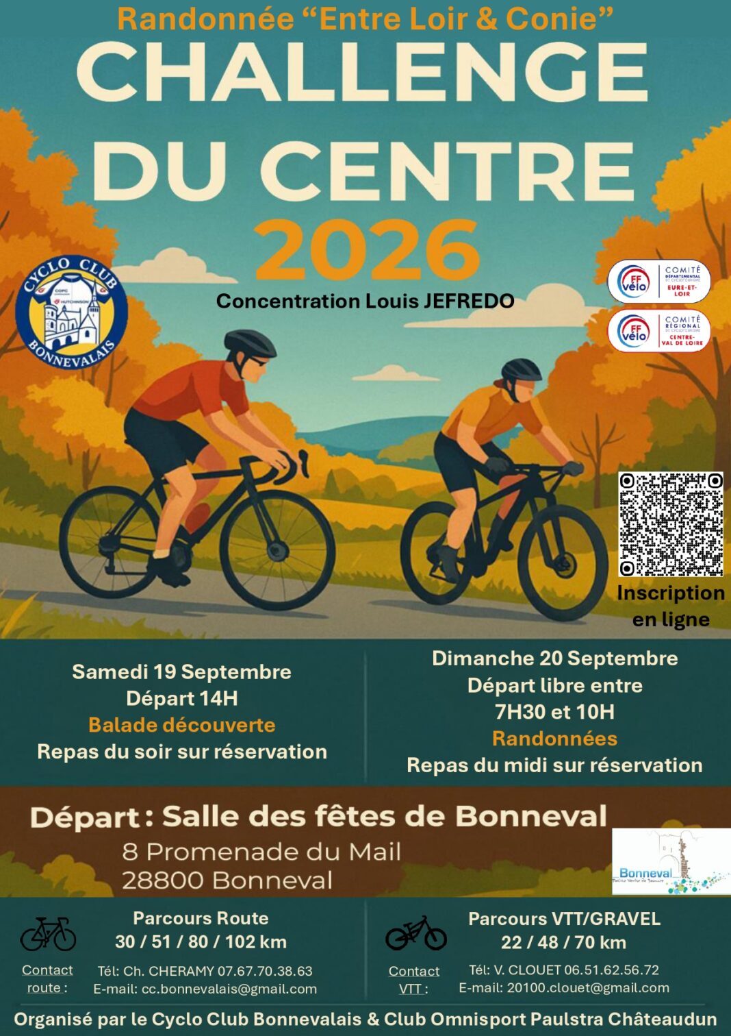 Challenge du centre 2026  Bonneval
