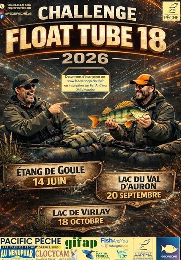 Challenge Float Tube 18 Rue du Lac Saint-Amand-Montrond 2026-10-18