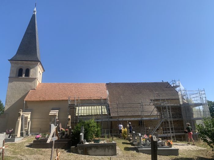 Chantier de l’église Saint-Etienne de Châtel, Église Saint-Etienne de Châtel, Gizia