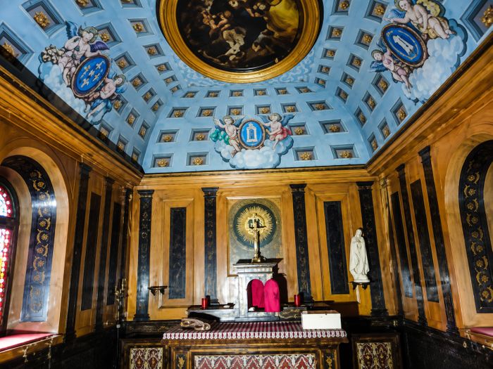 Chapelle domestique du château de Montbressieux, Château de Montbressieux de St Joseph, Saint-Joseph
