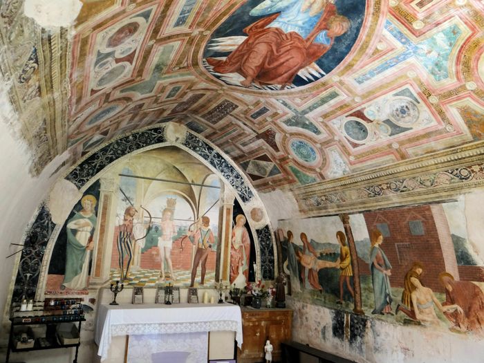 Chapelle Saint-Sébastien, Chapelle Saint-Sébastien, Coaraze