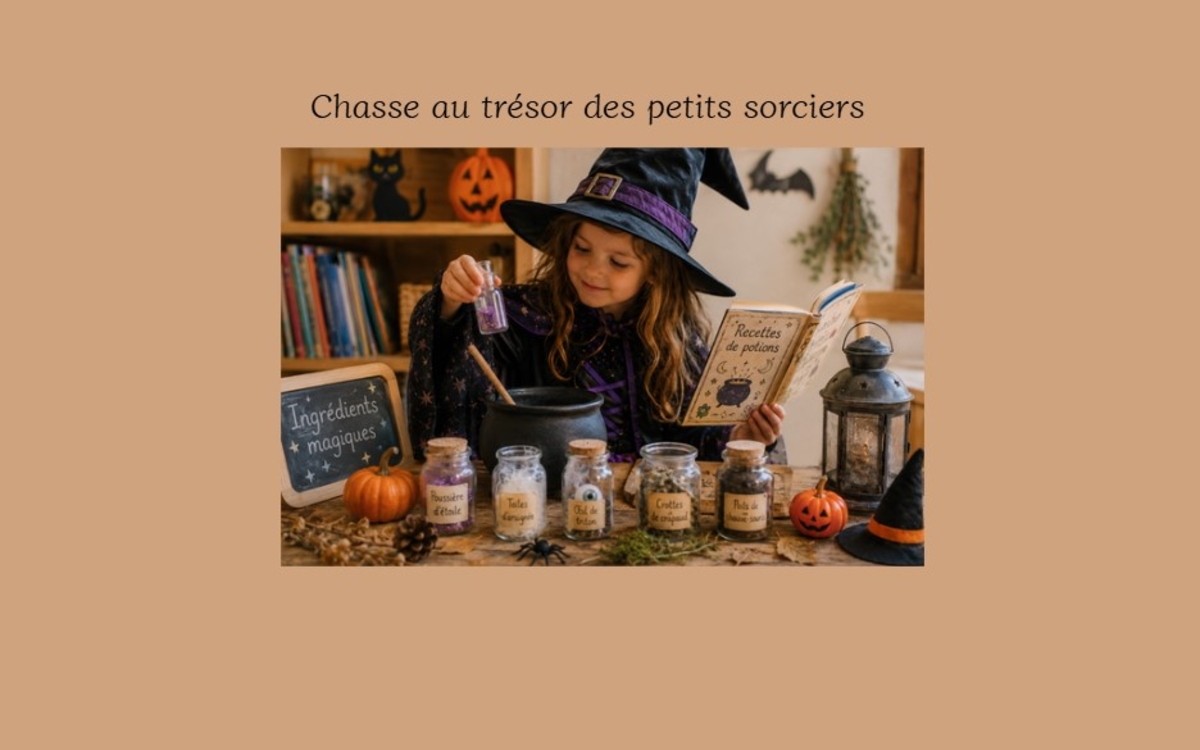 Chasse au trésor des petits sorciers Bibliothèque Maurice Genevoix Paris