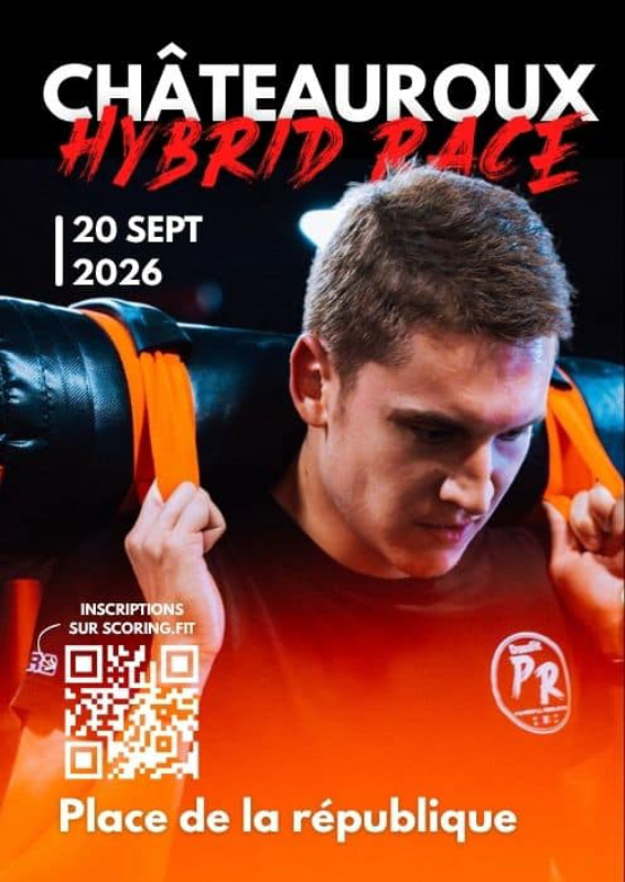 Châteauroux Hybrid Race Place de la République Châteauroux 2026-09-20