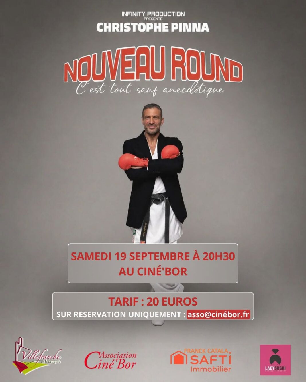 CHRISTOPHE PINNA NOUVEAU ROUND Rue Bor Villefranche-de-Lauragais