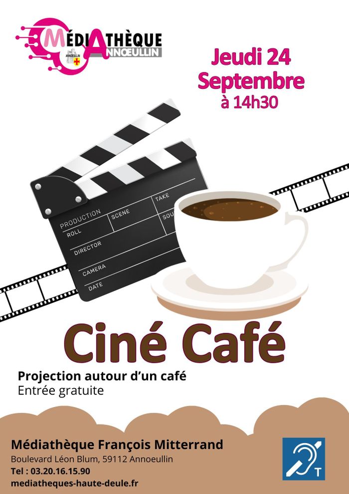 Ciné Café, Médiathèque François Mitterrand à Annoeullin, Annœullin