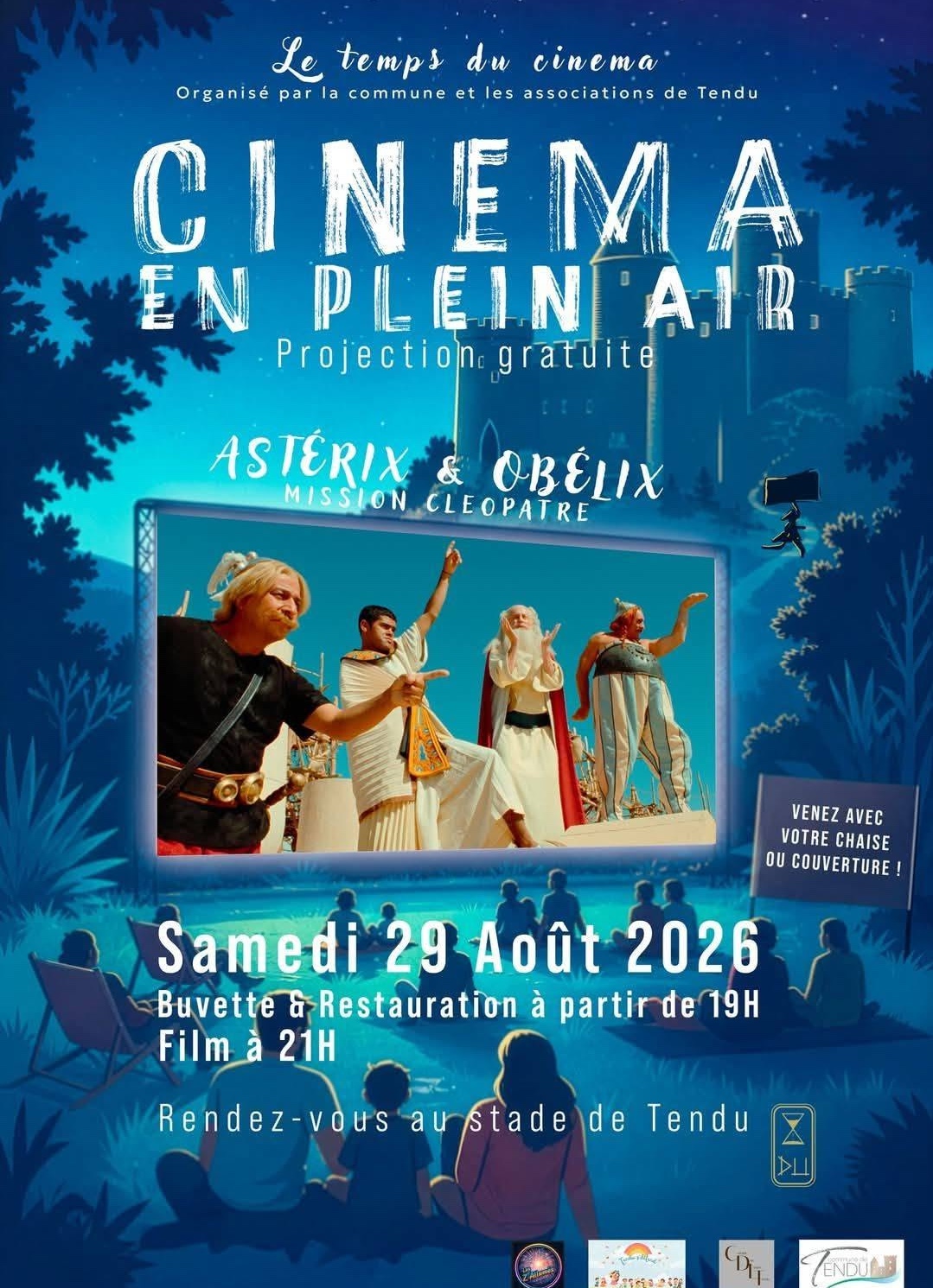 Ciné plein air Astérix & Obélix