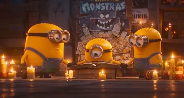 Cinéma en plein air Des minions et des monstres  Comps-la-Grand-Ville