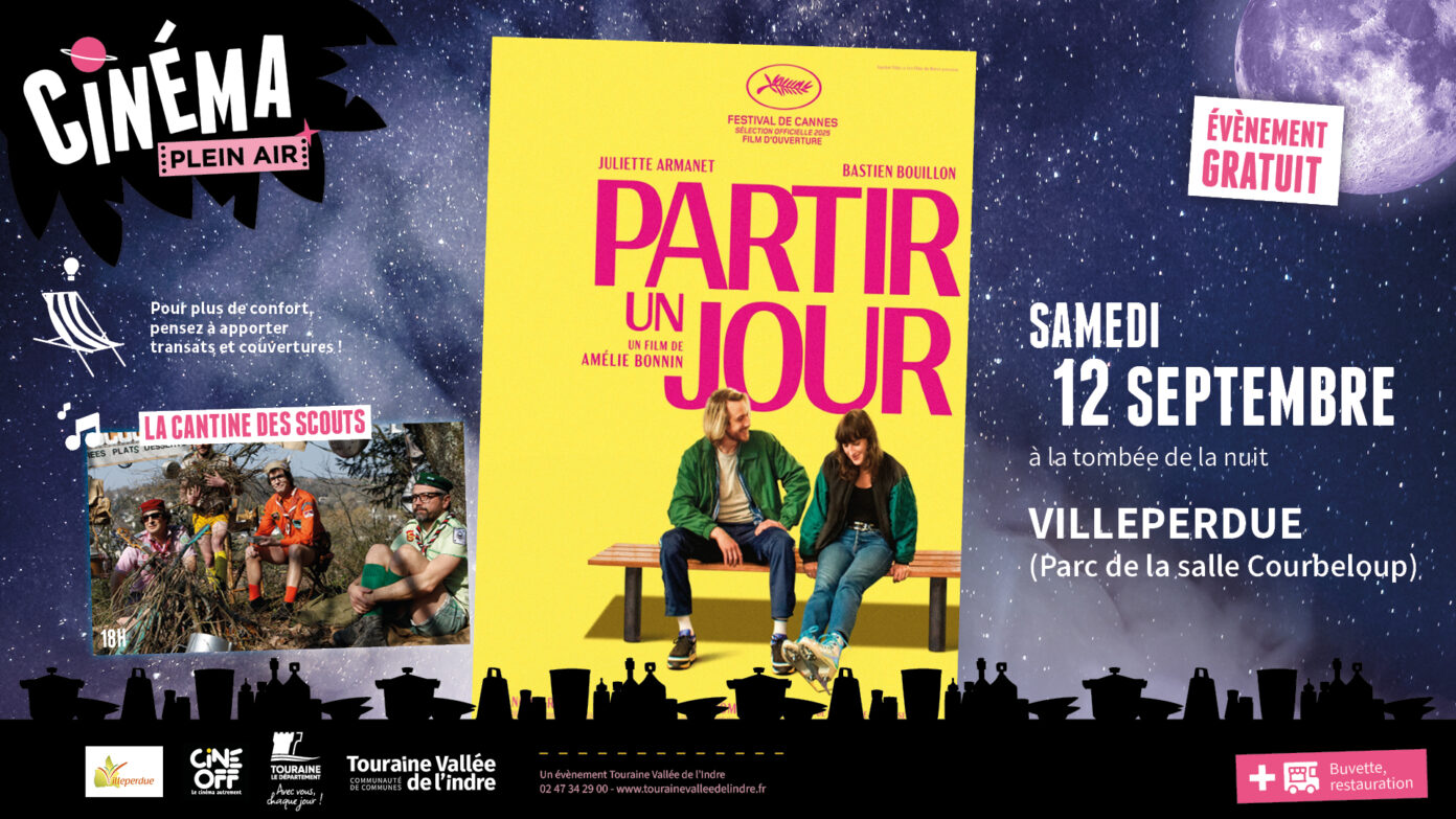 Cinéma en plein air Partir un jour Villeperdue