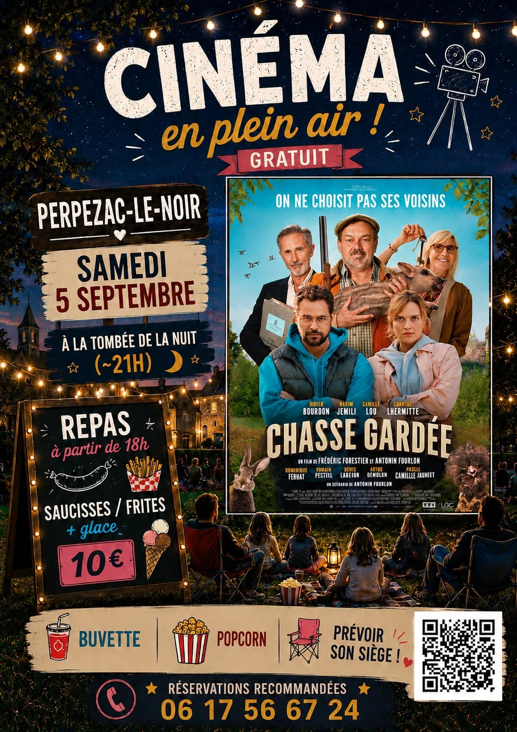 Cinéma en plein air Salle Polyvalente Perpezac-le-Noir