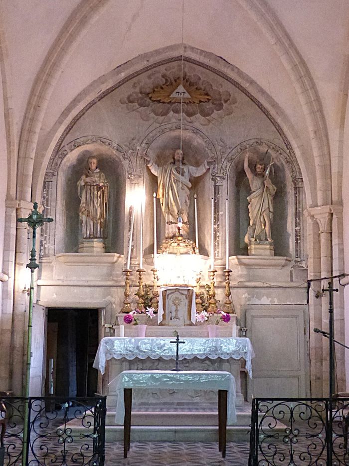 Circuit de découverte de la Statuaire de Vendeuvre-sur-Barse, Eglise Saint-Laurent, Villy-en-Trodes