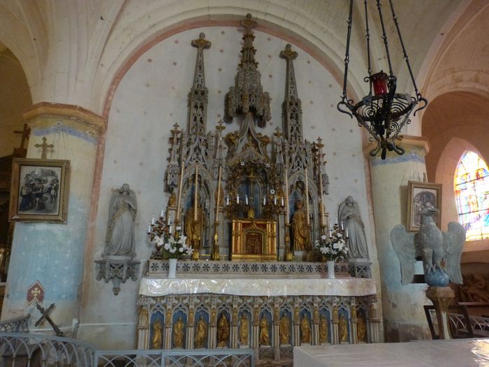 Circuit de découverte de la Statuaire de Vendeuvre-sur-Barse Eglise Saint-Remy Marolles-lès-Bailly