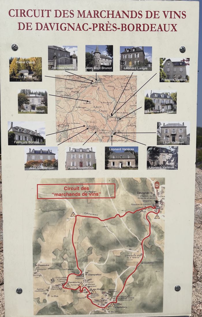 Circuit découverte des maisons des marchands de vin, Mairie, Davignac