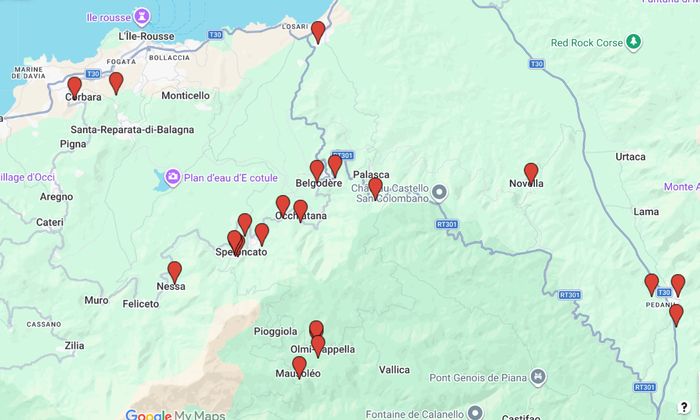 Circuit découverte du patrimoine vernaculaire réhabilité par la Communauté de communes de L&rsquo;Île-Rousse – Balagne, Communauté de communes de L&rsquo;Île-Rousse – Balagne, L&rsquo;Île-Rousse