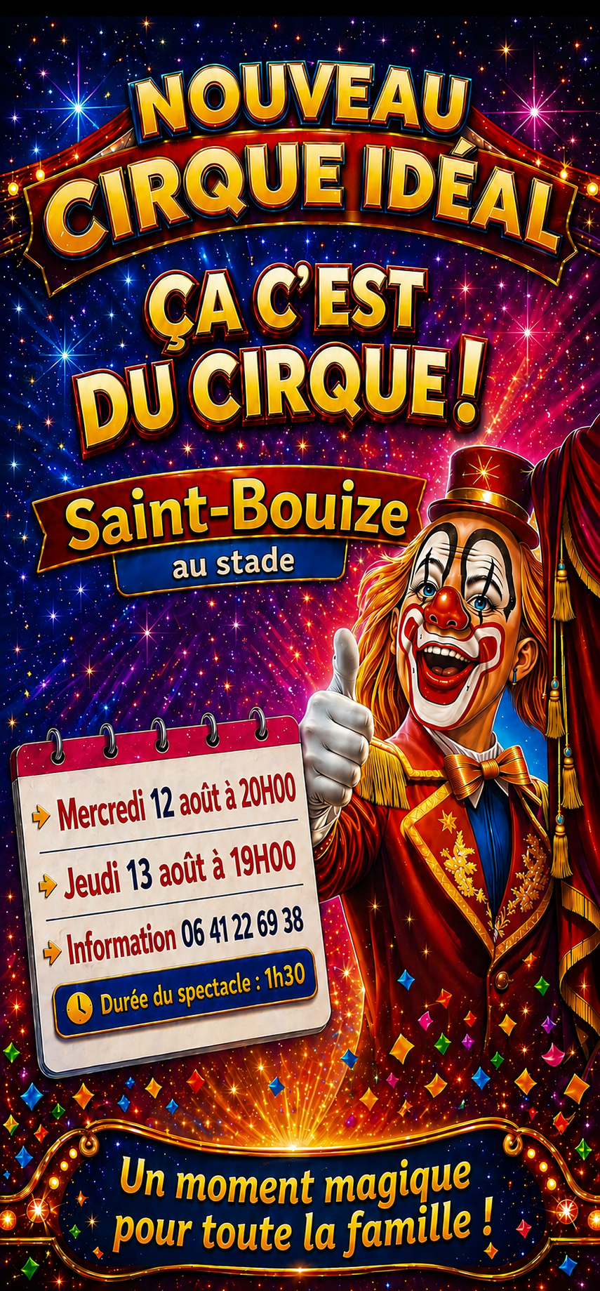 Cirque idéal Saint-Satur