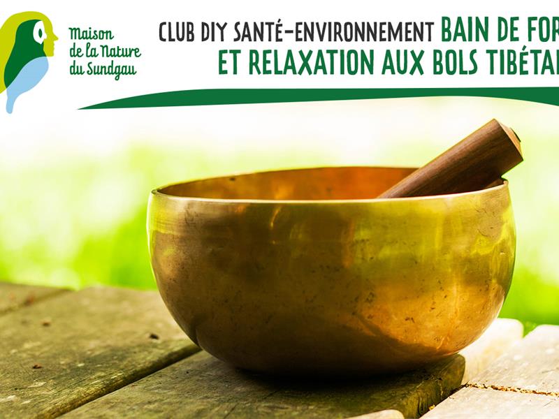 Club DIY Santé-Environnement Bain de forêt et relaxation aux bols tibétains 13 rue Sainte Barbe Altenach 2026-09-12
