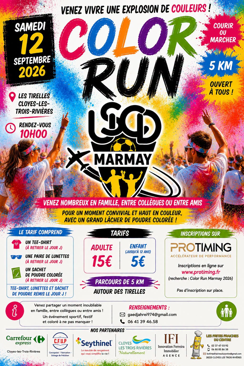 Color Run Cloyes-les-Trois-Rivières