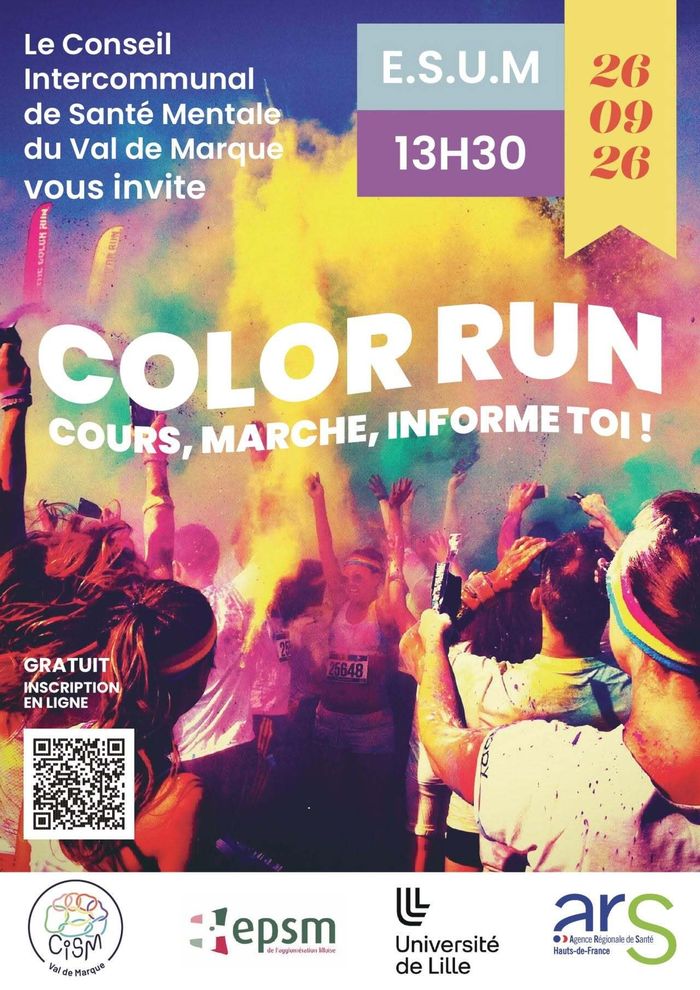 Color Run, Esum, Villeneuve-d’Ascq