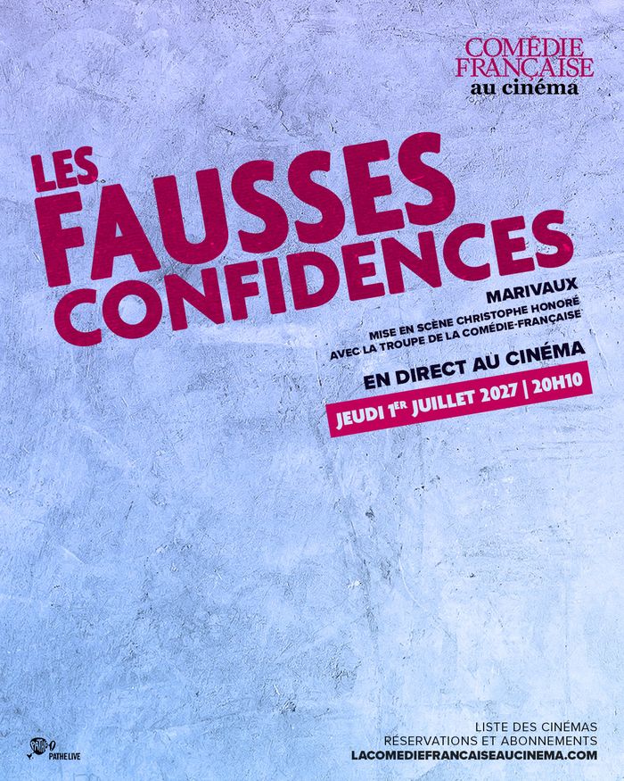 Comédie Française sur grand écran : Les Fausses confidences, en direct, Cinéma de Senlis, Senlis