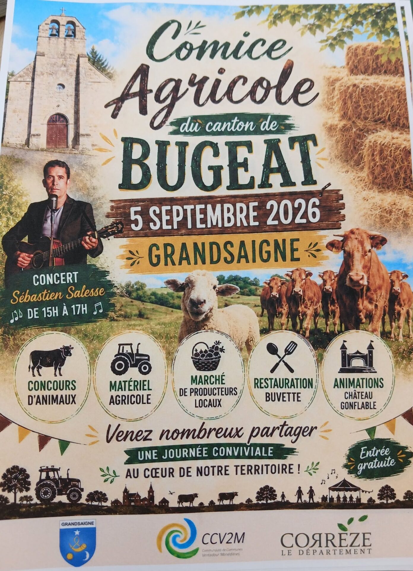Comice Agricole du canton de Bugeat  Grandsaigne
