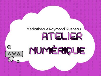 Comptoir numérique, Médiathèque Raymond Queneau, Juvisy-sur-Orge