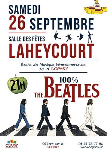 Concert 100% The Beatles Salle des fêtes Laheycourt
