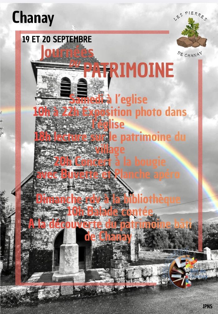 Concert à la bougie, Église, Chanay