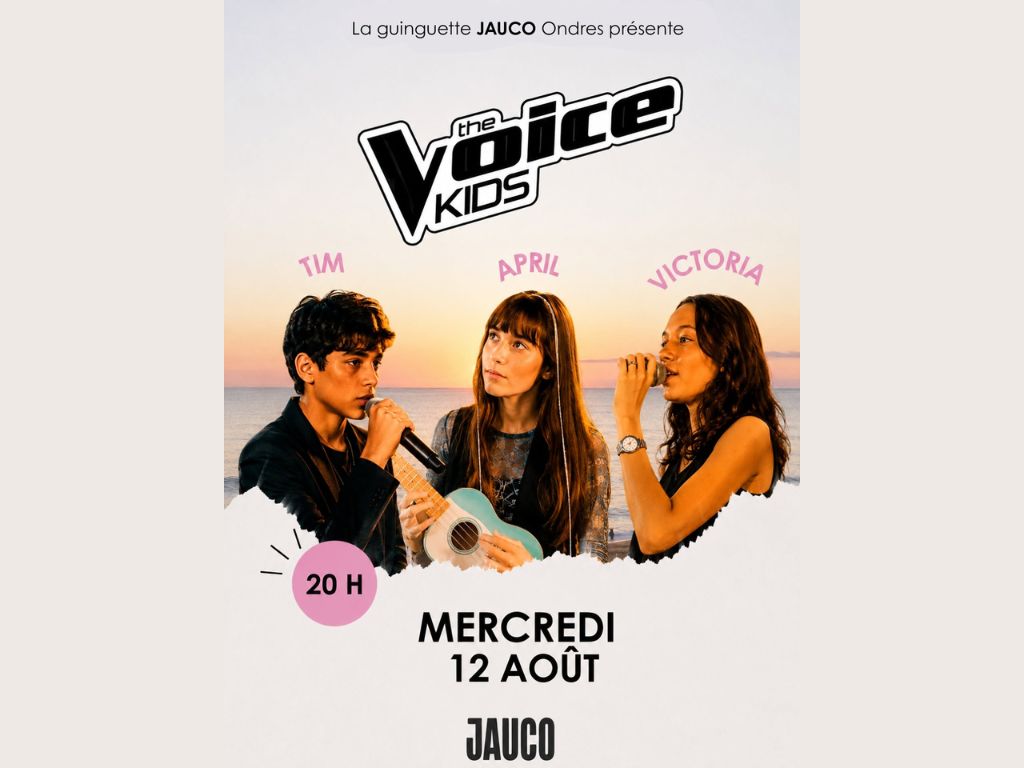 Concert à la guinguette | THE VOICE KIDS JAUCO Ondres