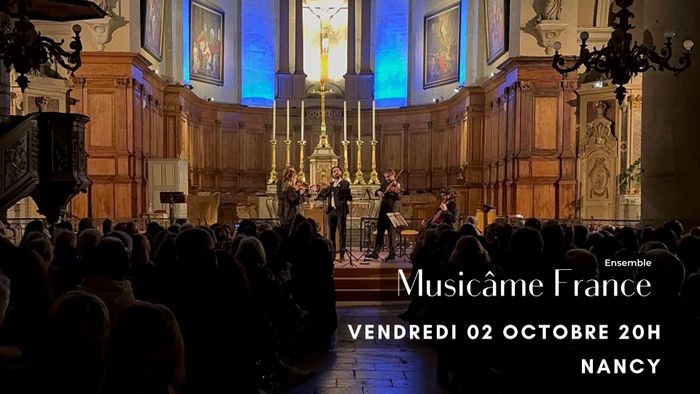 Concert à Nancy : Ravel, Debussy, Mozart, Vivaldi, Bach, Piazzolla, Cantemir, Doppler, Waxman, Eglise Saint-Sébastien, Nancy