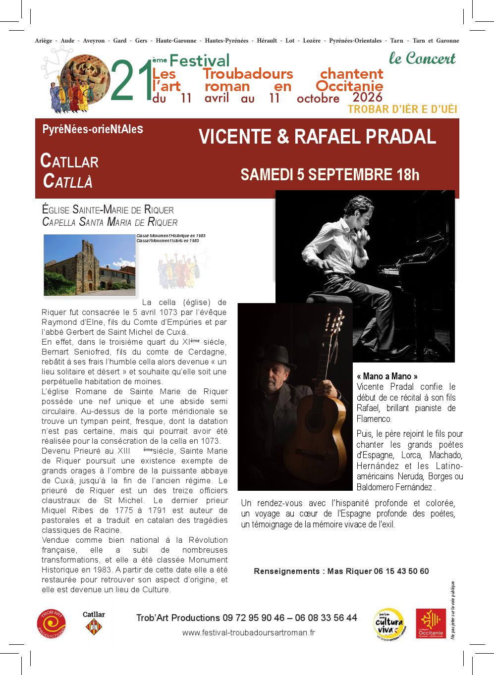 CONCERT AU MAS RIQUER Catllar