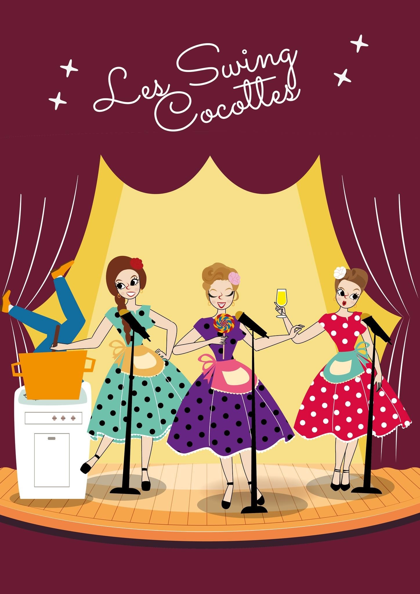 Concert avec les SWING COCOTTES 619 rue des forgerons Brocas 2026-09-11