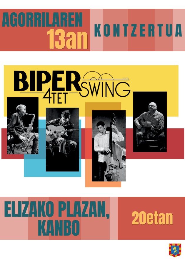Concert BIPER SWING  Cambo-les-Bains