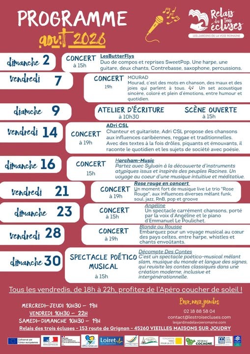 Concert Blonde Rousse Vieilles-Maisons-sur-Joudry