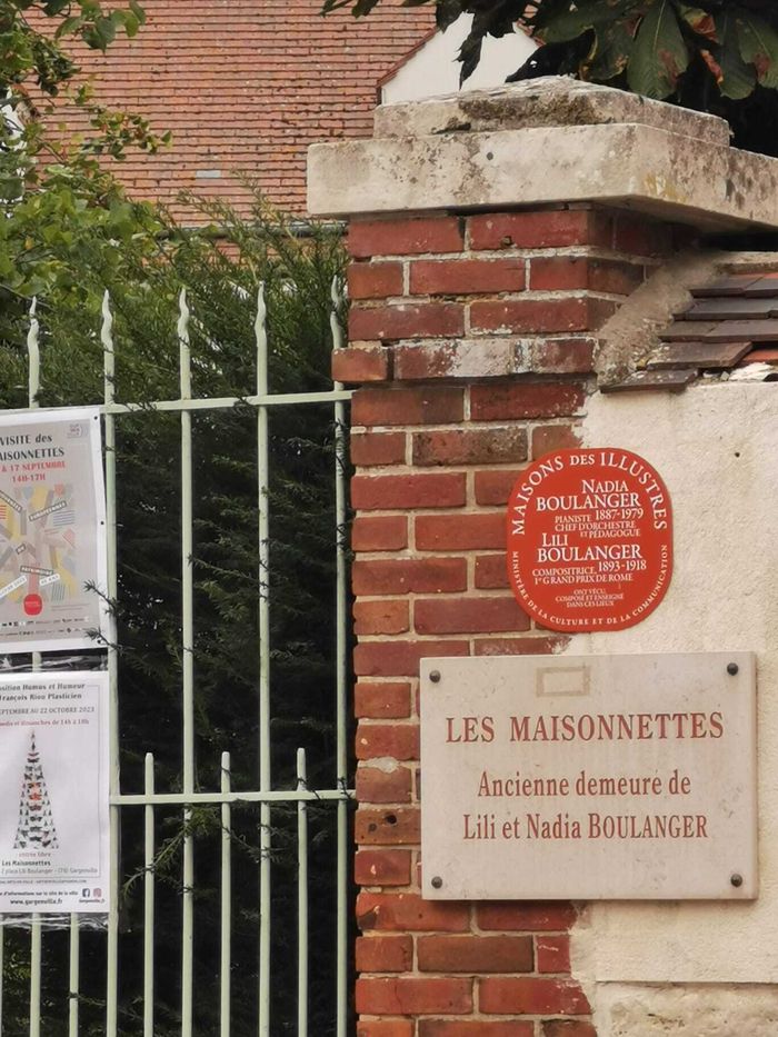 Concert Brahms piano clarinette violoncelle, Les Maisonnettes de Lili et Nadia Boulange, Gargenville
