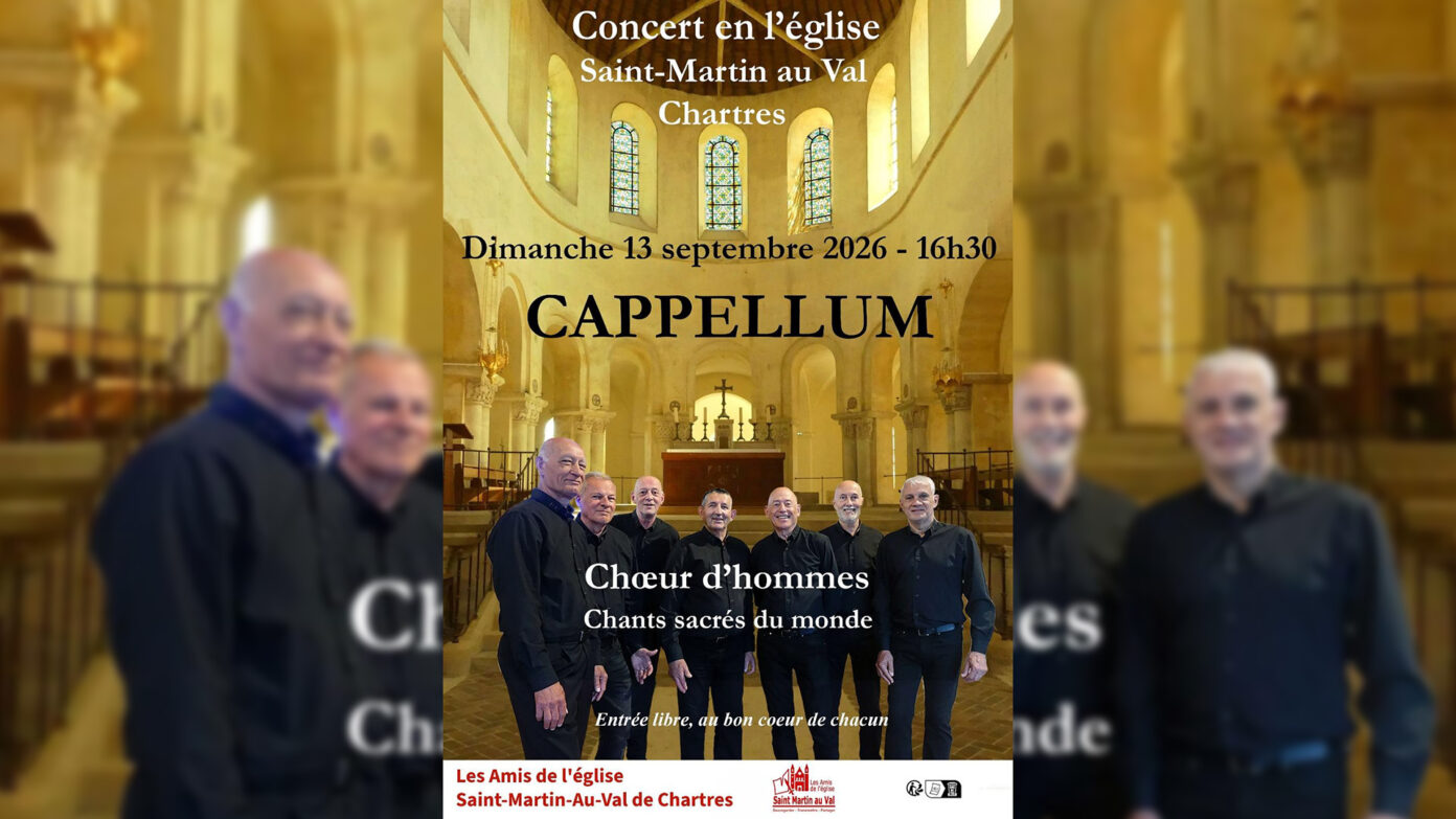 Concert Cappellum Chants sacrés du monde Chartres