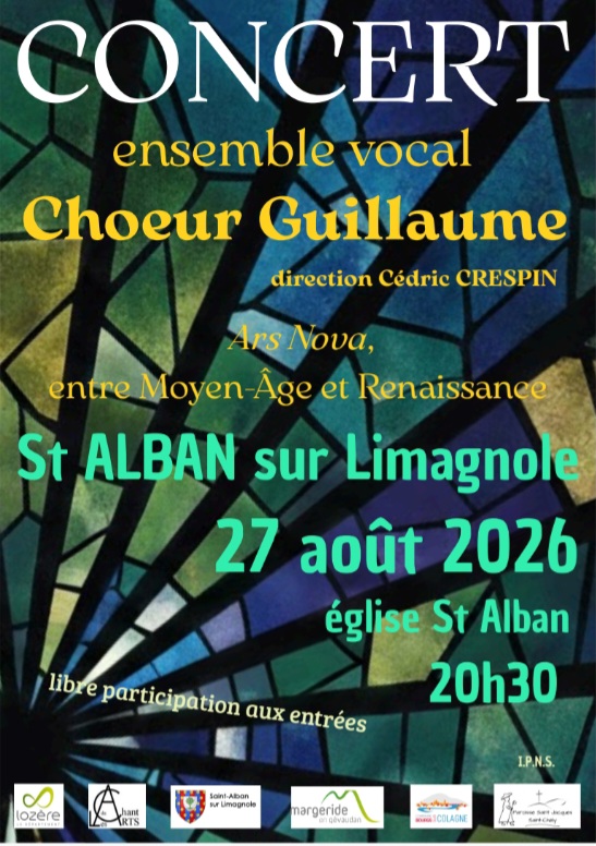 CONCERT CHOEUR GUILLAUME  Sainte-Eulalie